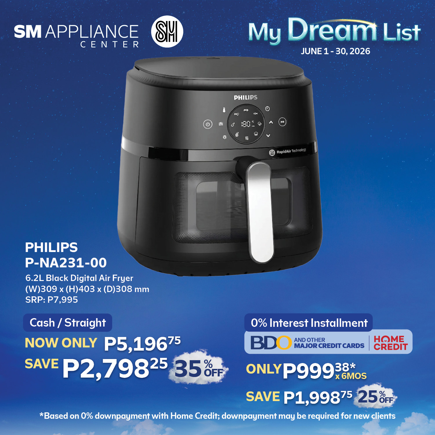 SM Appliance Center Facebook ad