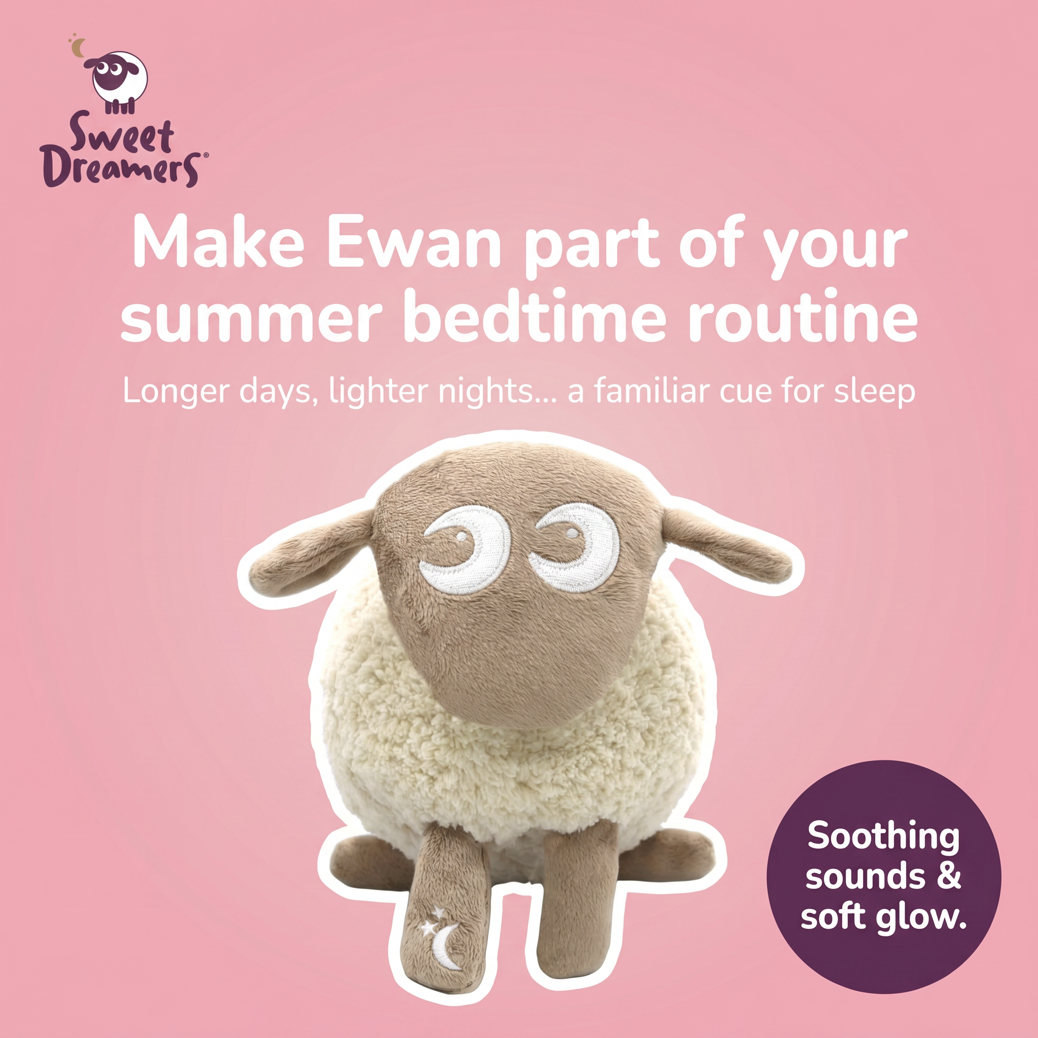 Ewan the dream sheep and friends Facebook ad