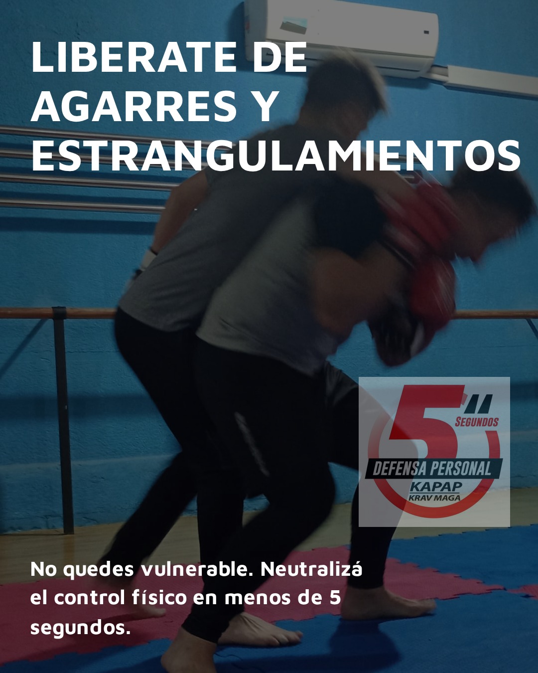 5 Segundos Defensa Personal Kapap Krav Maga Facebook ad: Clases de Defensa Personal a Domicilio individuales y…