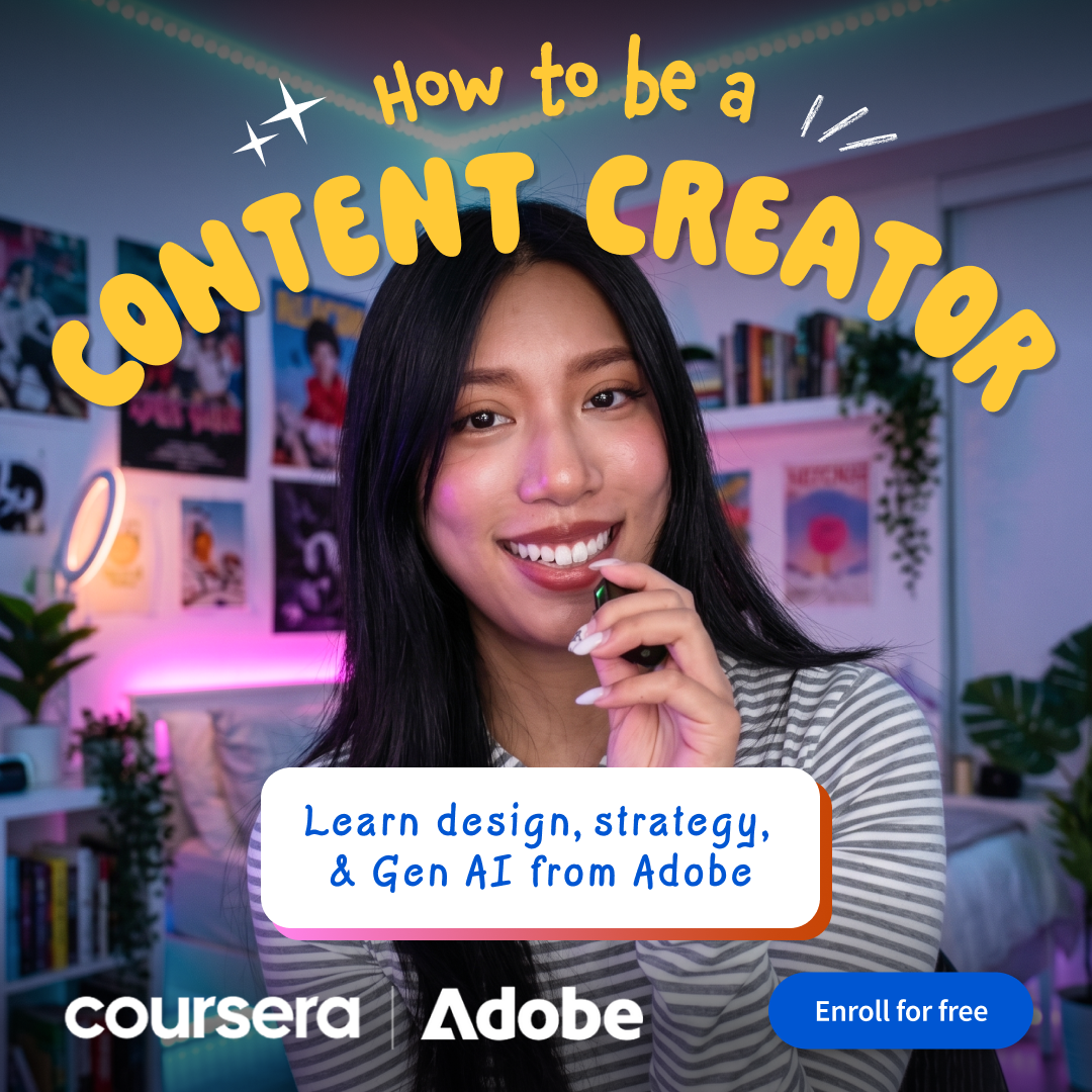 Coursera Facebook ad