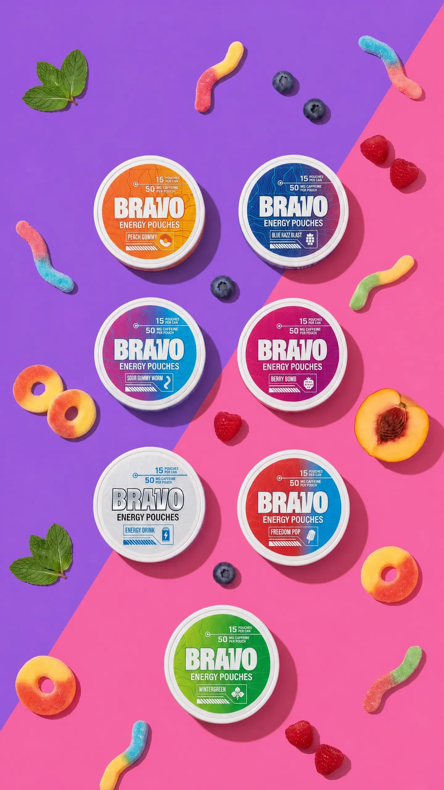 BRAVO Energy Pouches Facebook ad