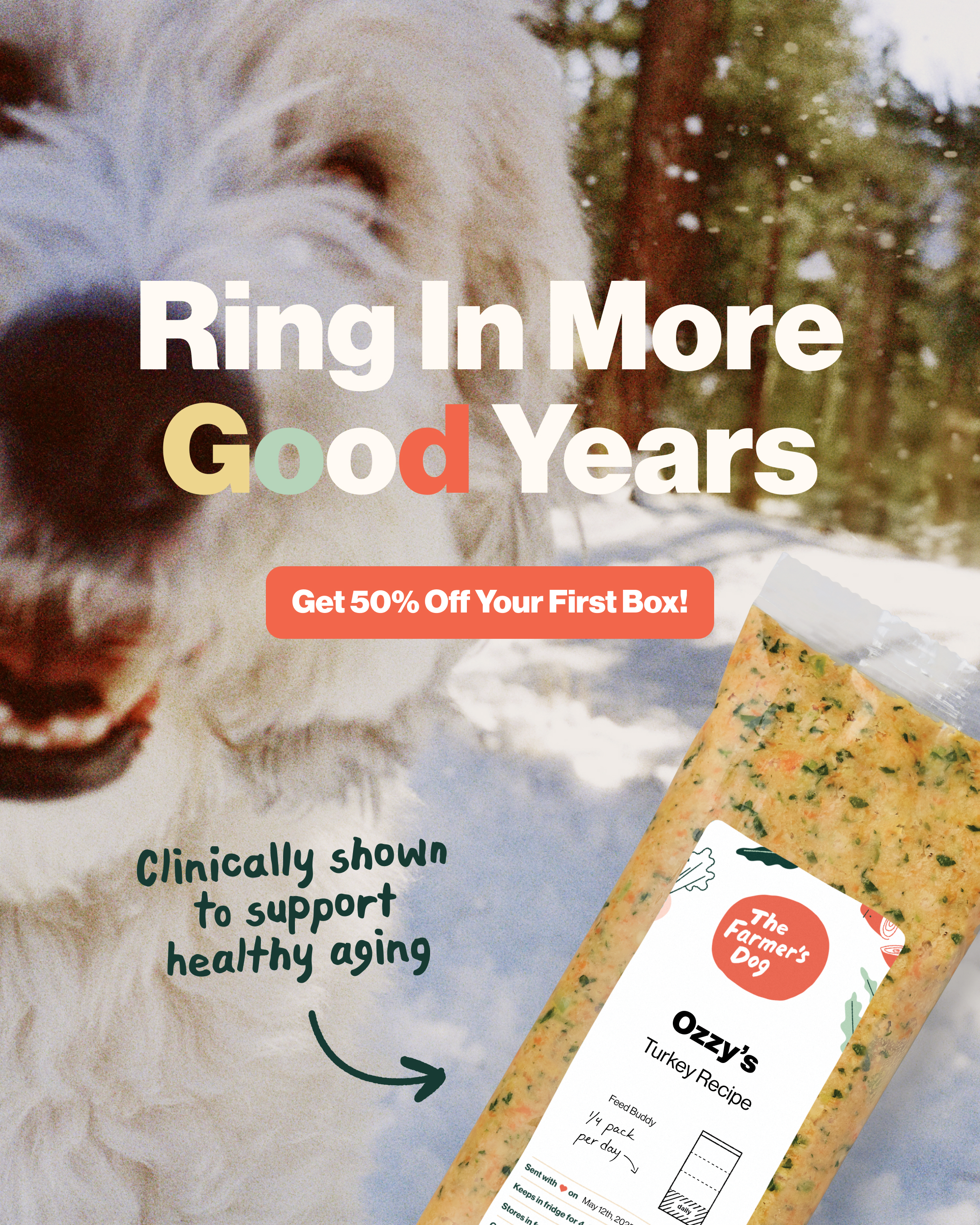 The Farmer's Dog Facebook ad