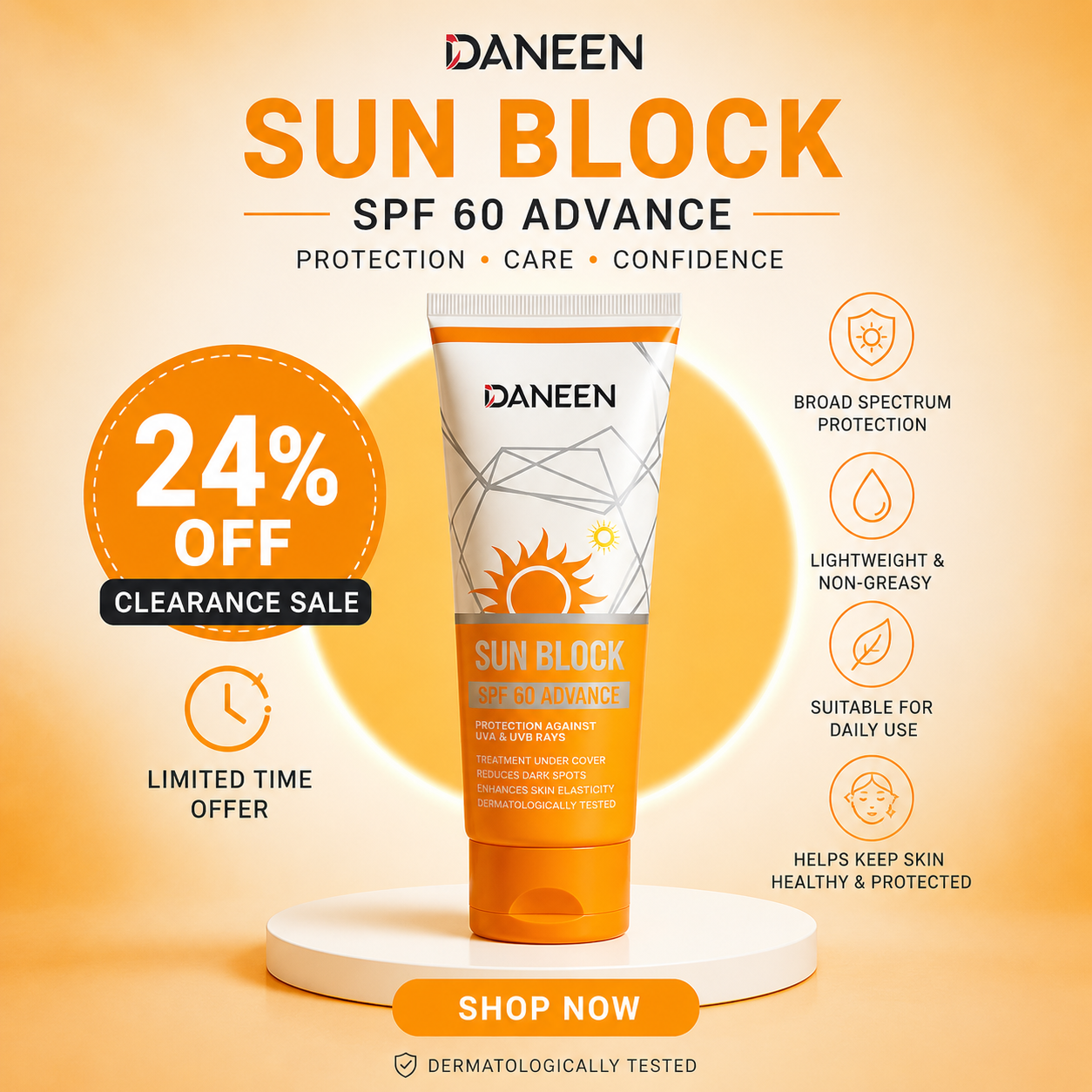 Daneen Beauty Facebook ad