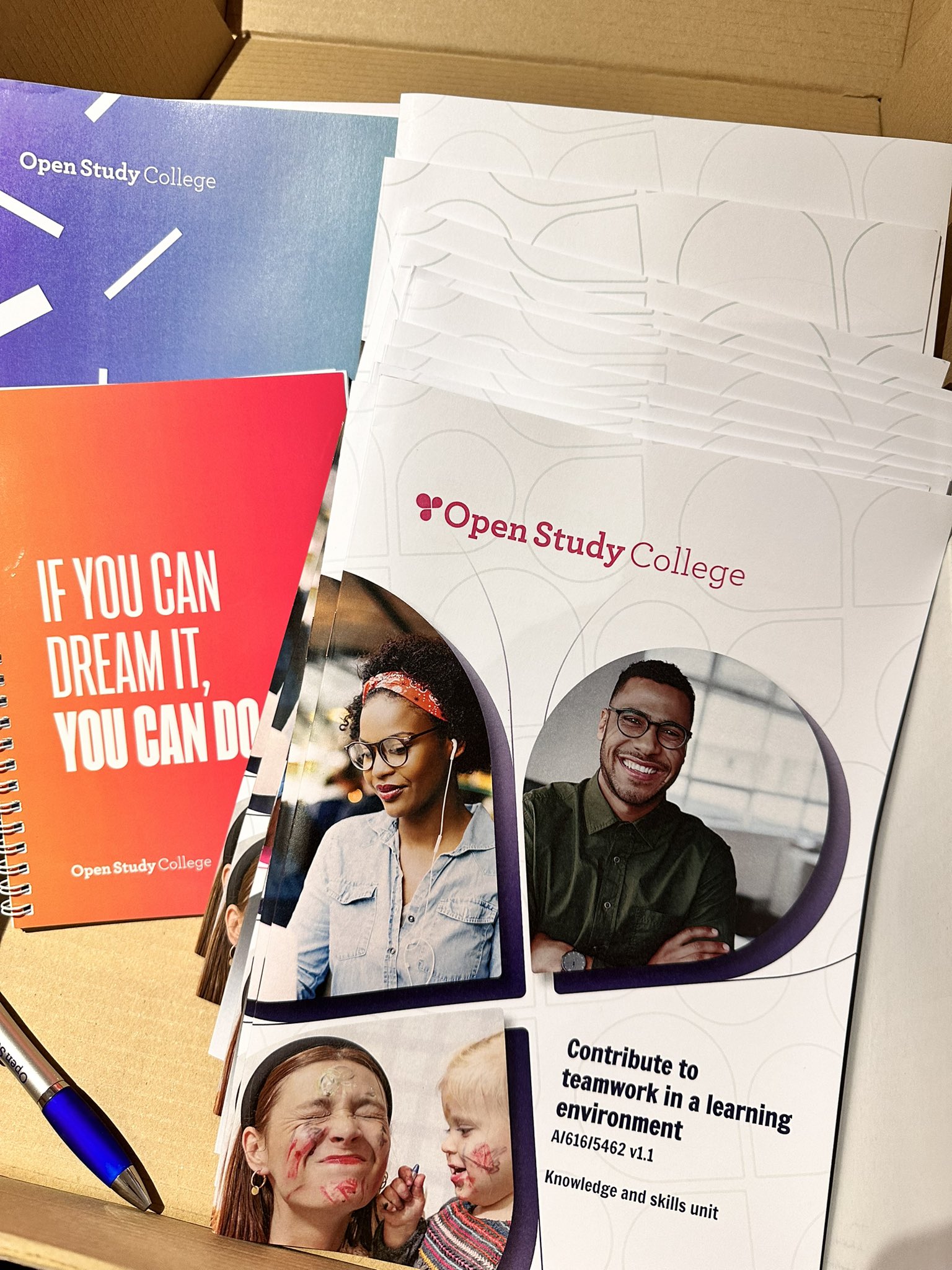 Open Study College Facebook ad