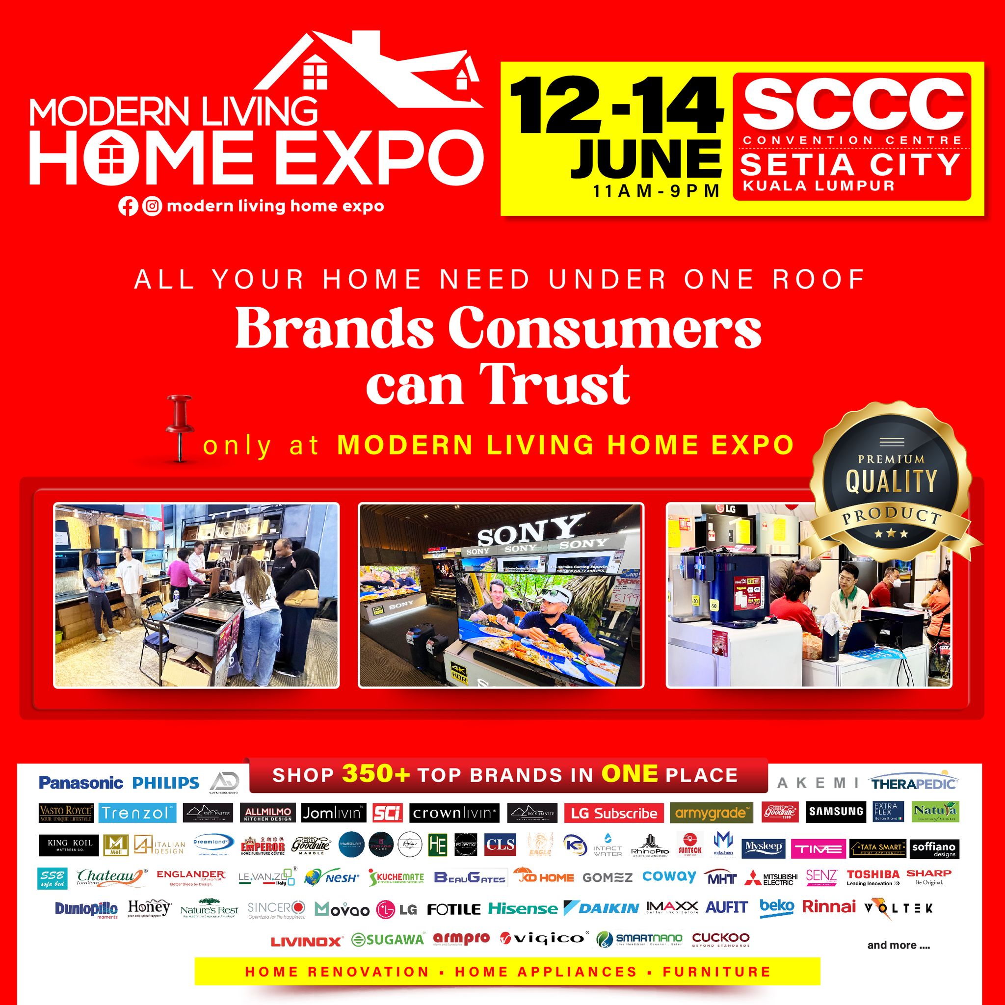 Modern Living Home Expo Facebook ad