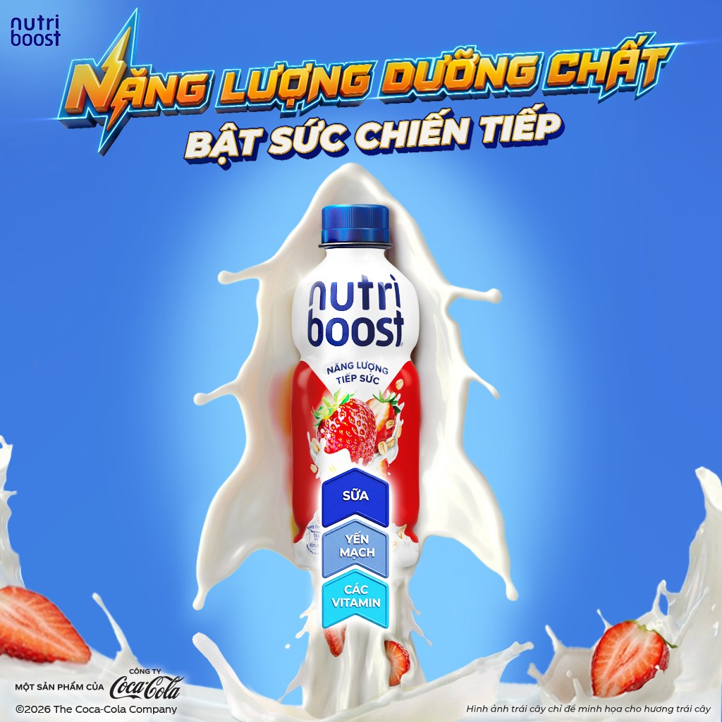 Nutriboost Vietnam Facebook ad: Năng lượng rơi không phanh?