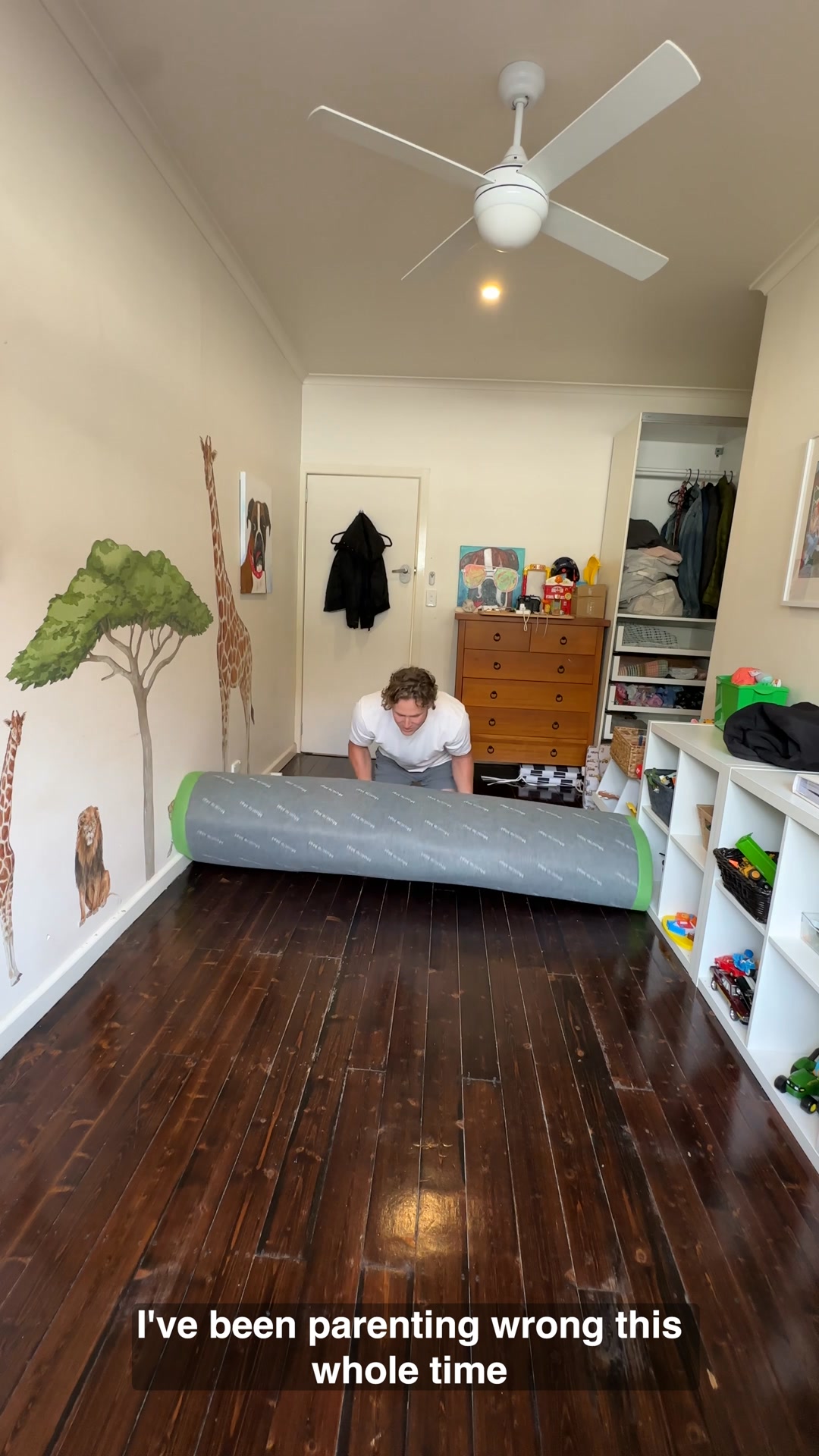 Muscle Mat Facebook ad: Voted #1 Parenting Essential