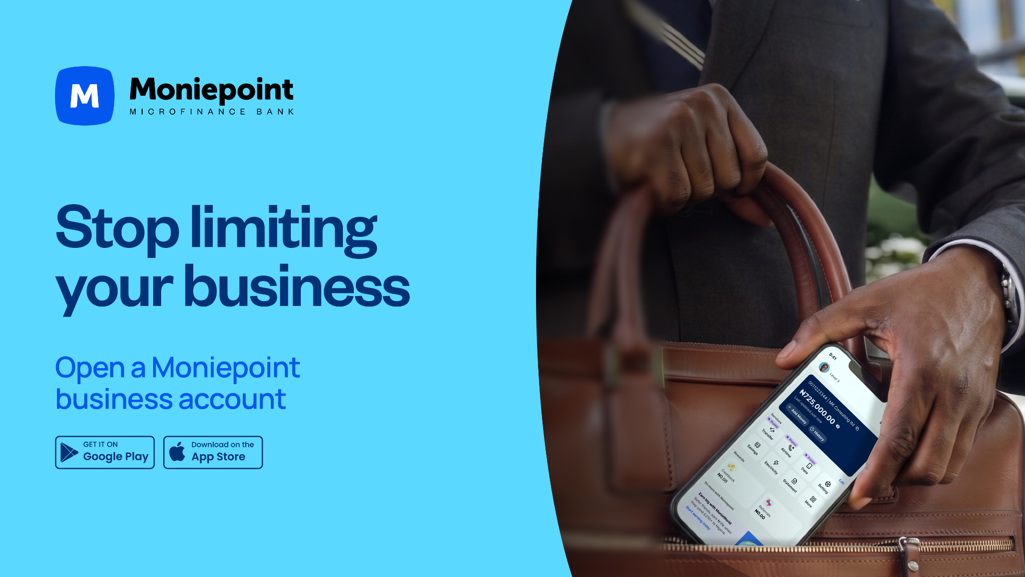 Moniepoint Facebook ad