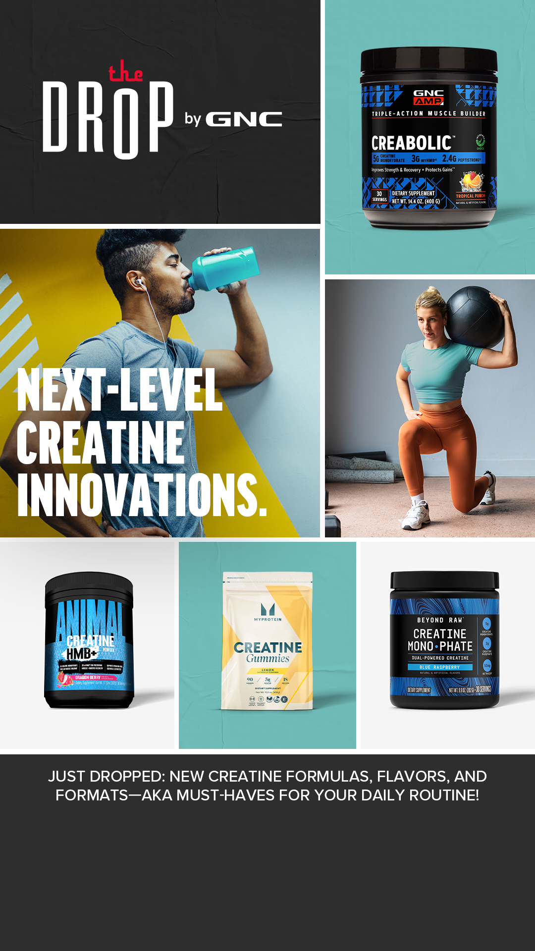 GNC Live Well Facebook ad