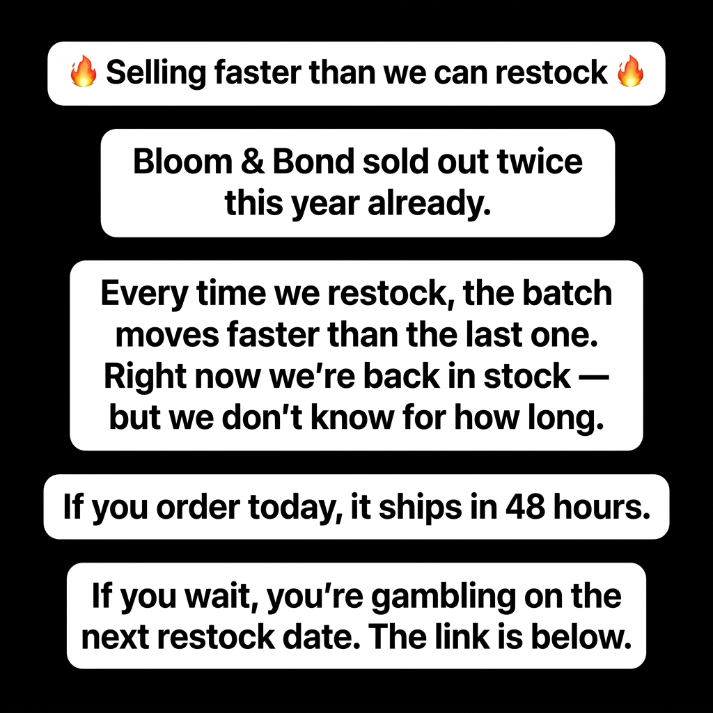 Bloom & Bond Facebook ad