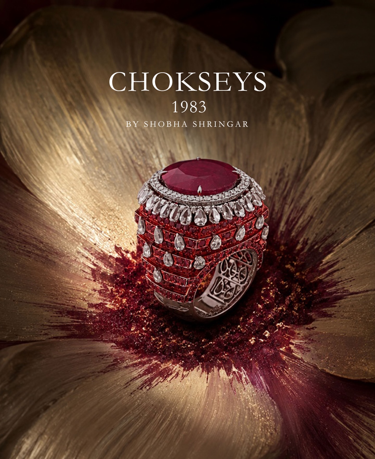 Chokseys 1983 Facebook ad: Colour, layered to remarkable effect.