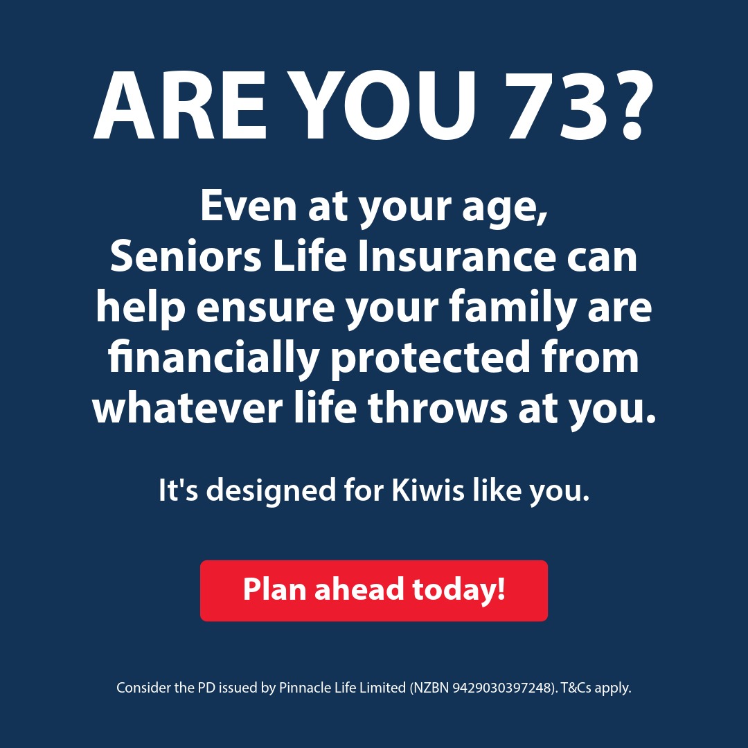 New Zealand Seniors Facebook ad
