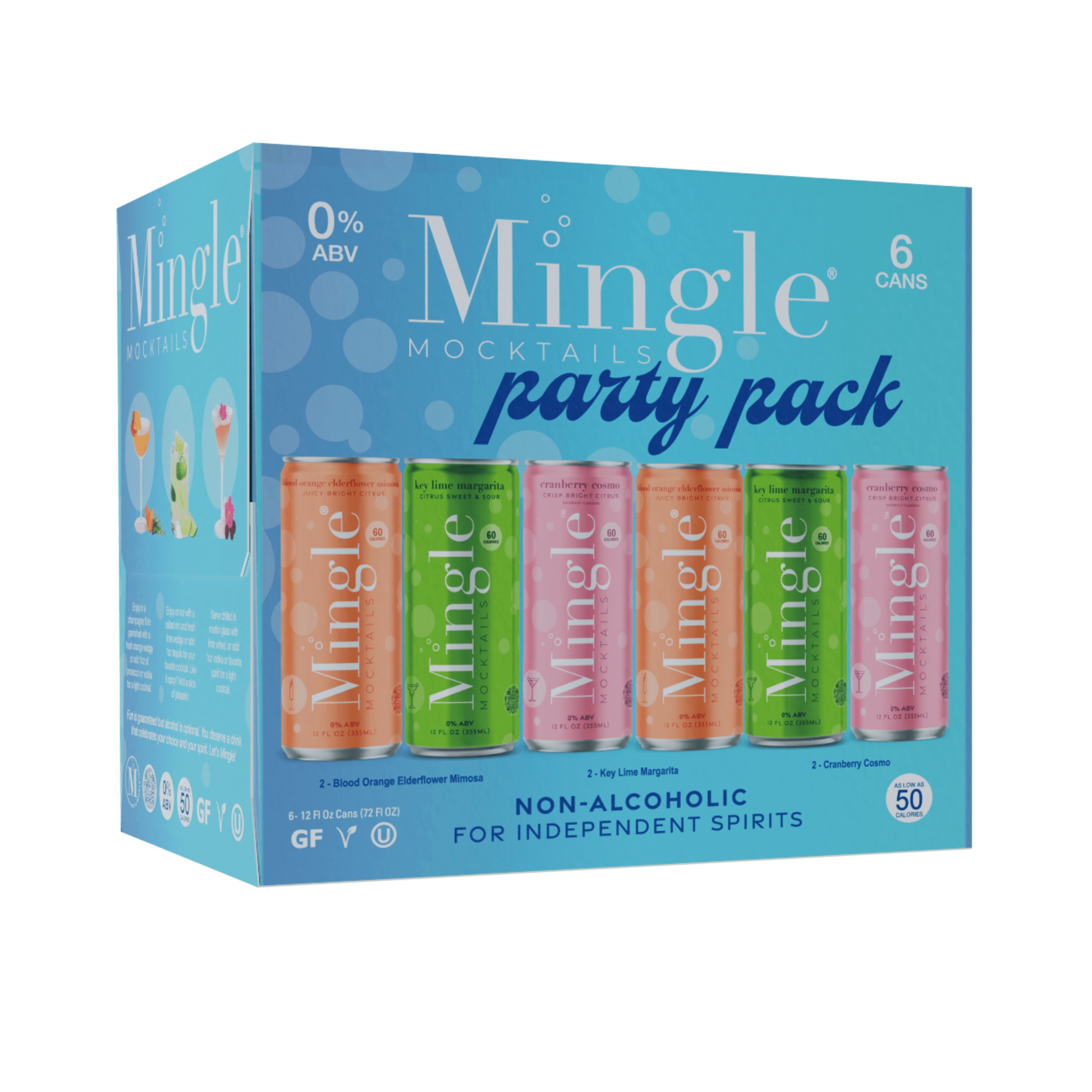 Mingle Mocktails Facebook ad