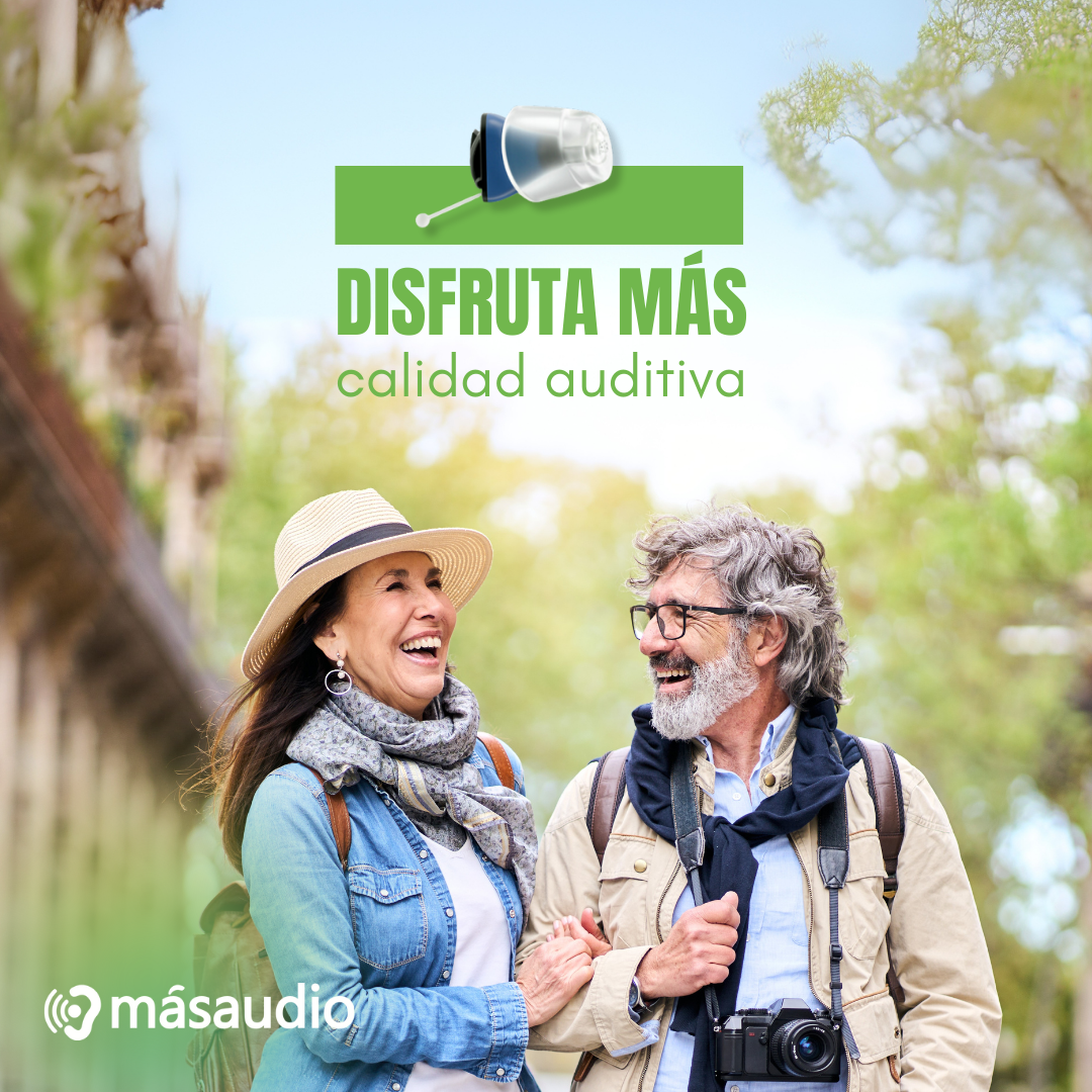 Audífonos Más Audio Facebook ad from Nov 4, 2025