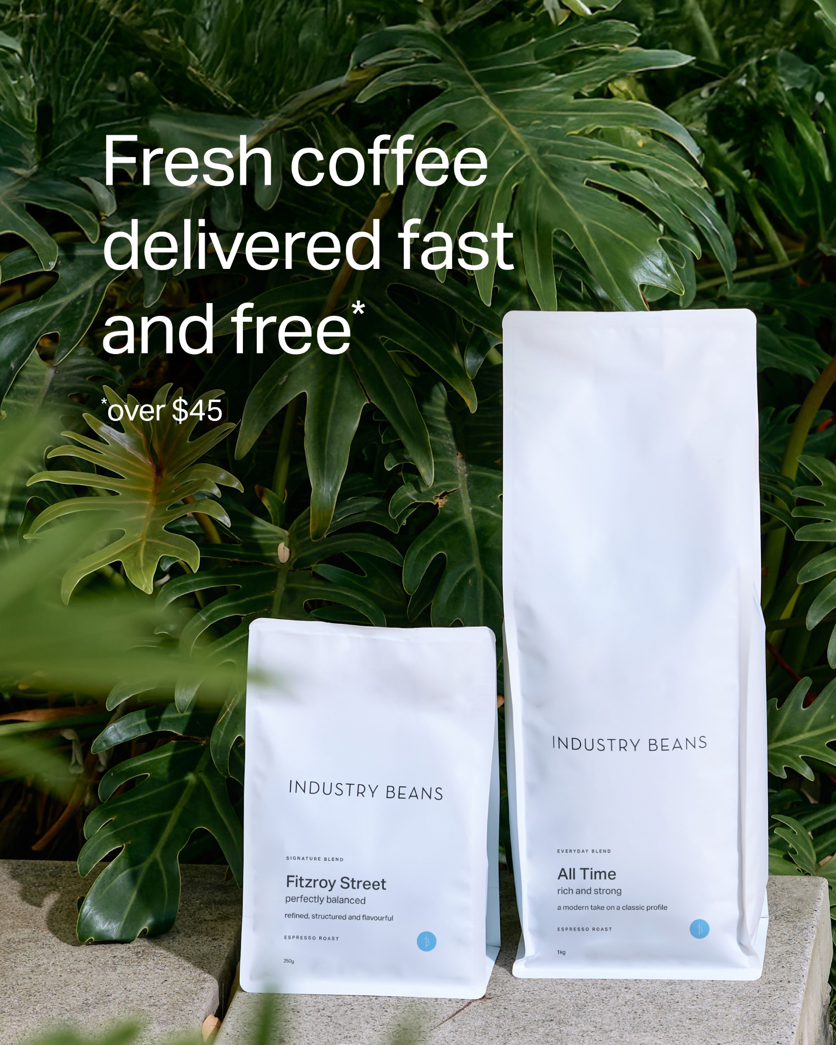 Industry Beans Facebook ad from May 19, 2026