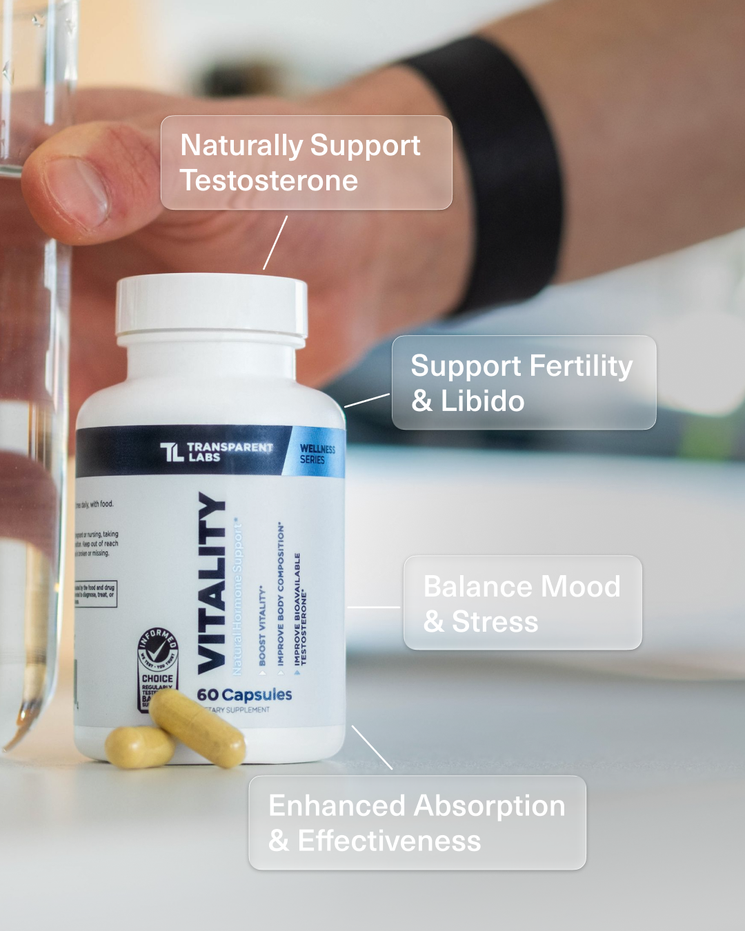 Transparent Labs Facebook ad