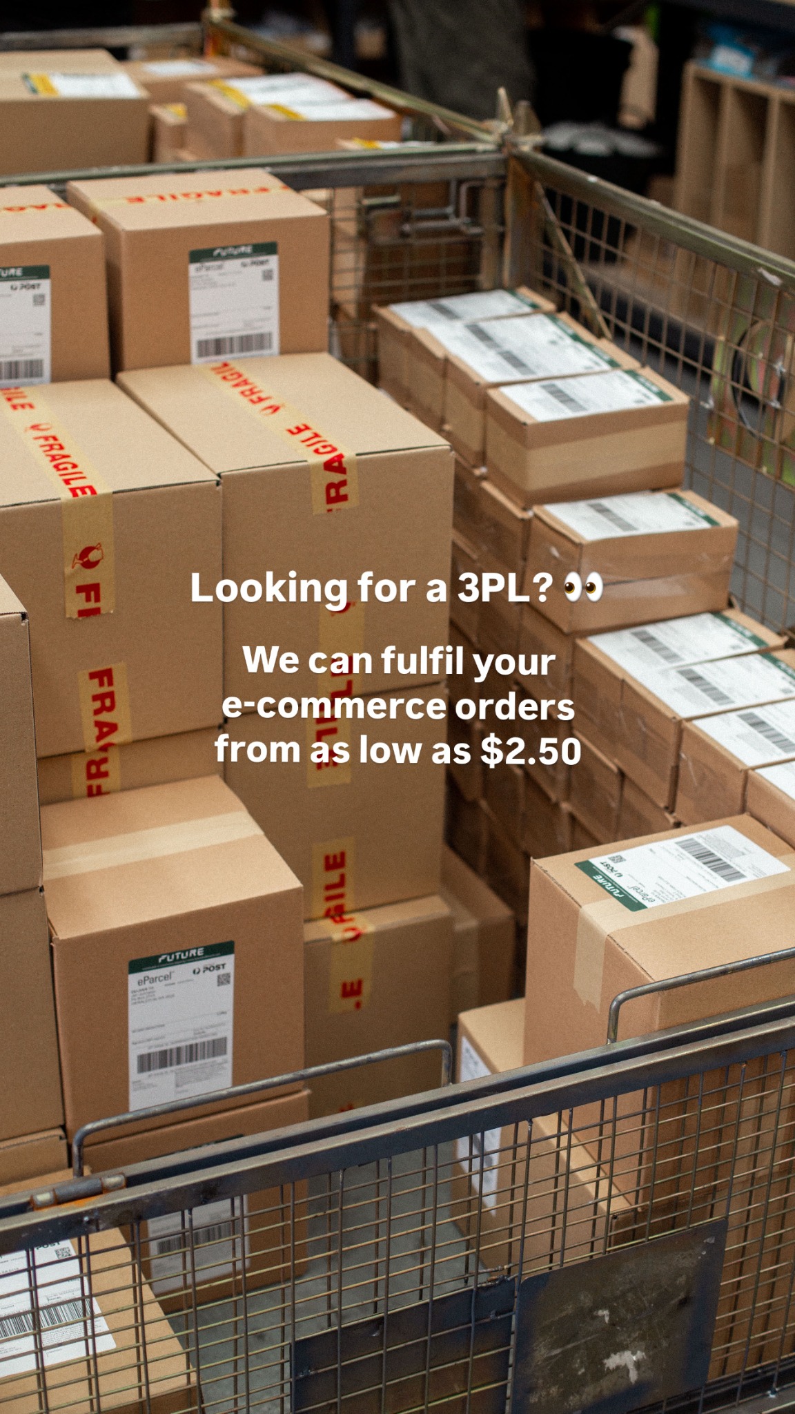 Future Fulfilment Facebook ad