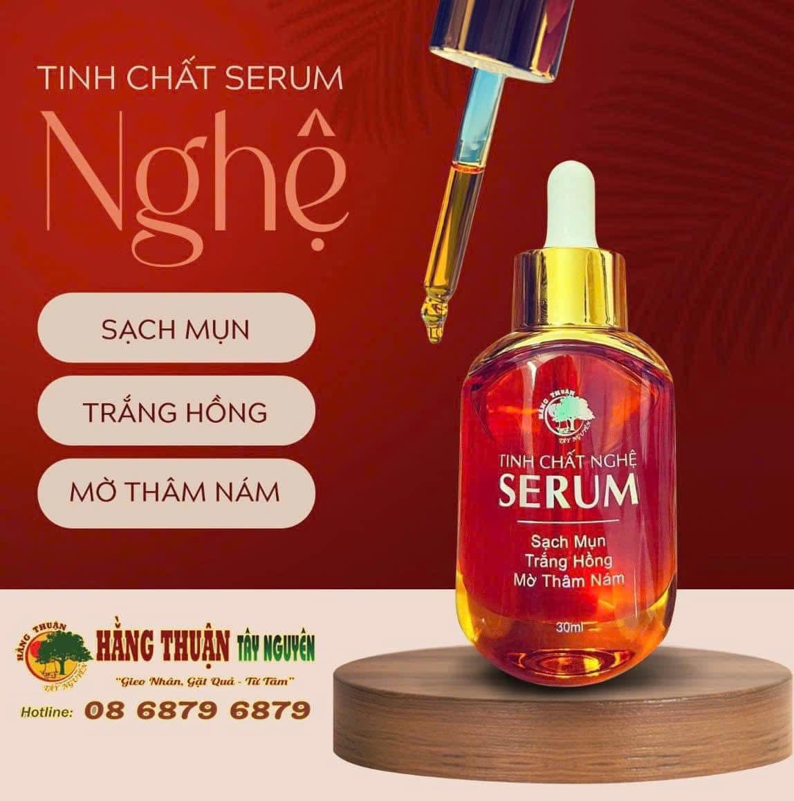 Hằng Thuận Tây Nguyên - Organic Beauty Facebook ad: SERUM TINH CHẤT NGHỆ TẶNG THẢO DƯỢC XÔNG…