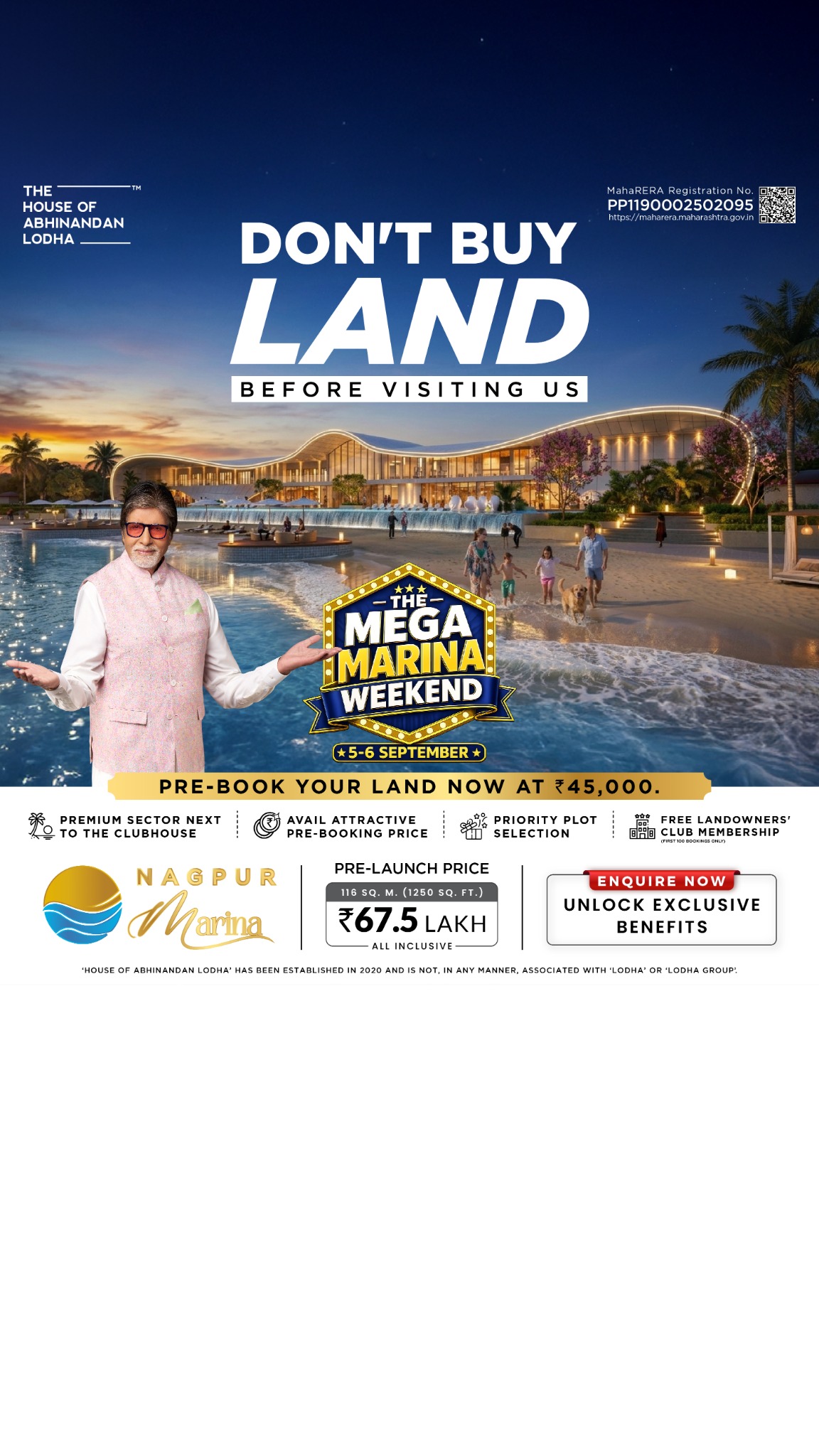 The House of Abhinandan Lodha Facebook ad from Aug 12, 2026