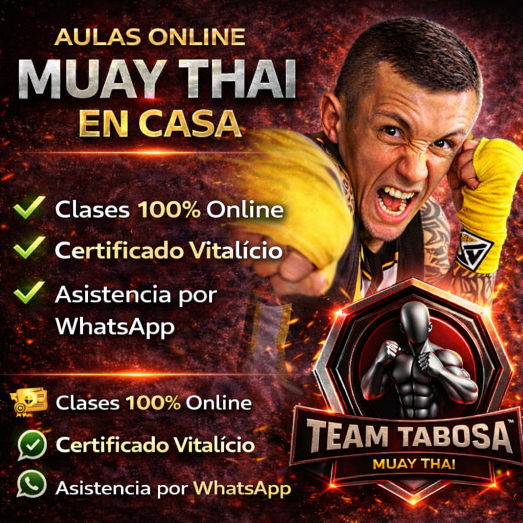 Mundo de lá lucha Facebook ad: Entrena Muay Thai-kickboxing