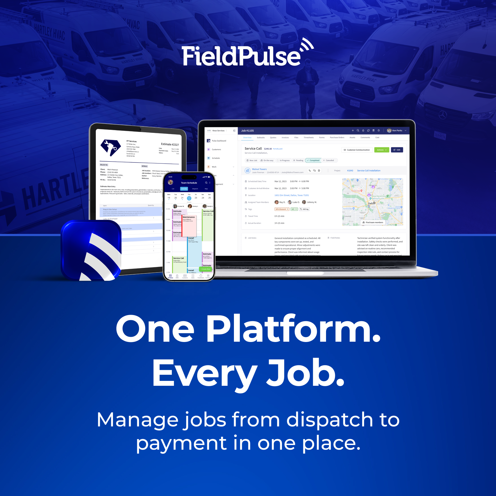 FieldPulse Facebook ad