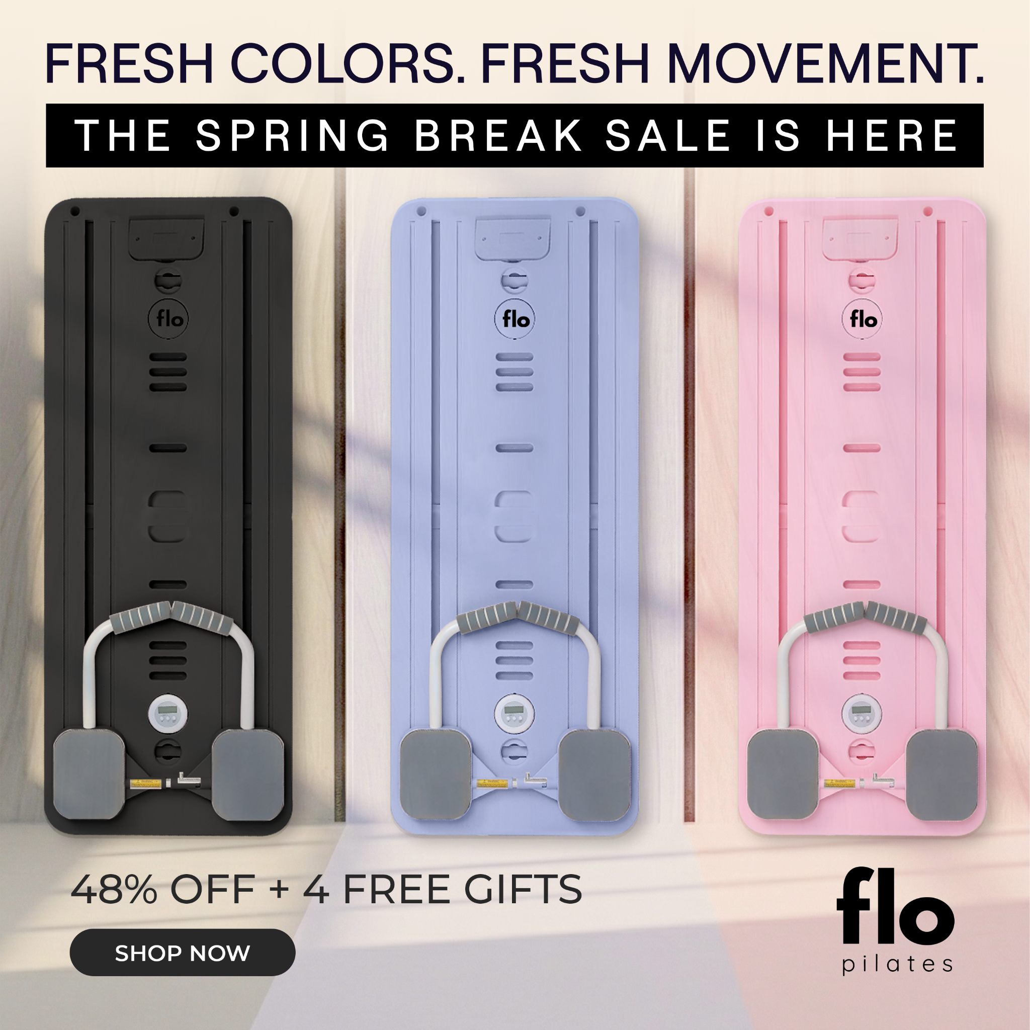 Flo Pilates Facebook ad