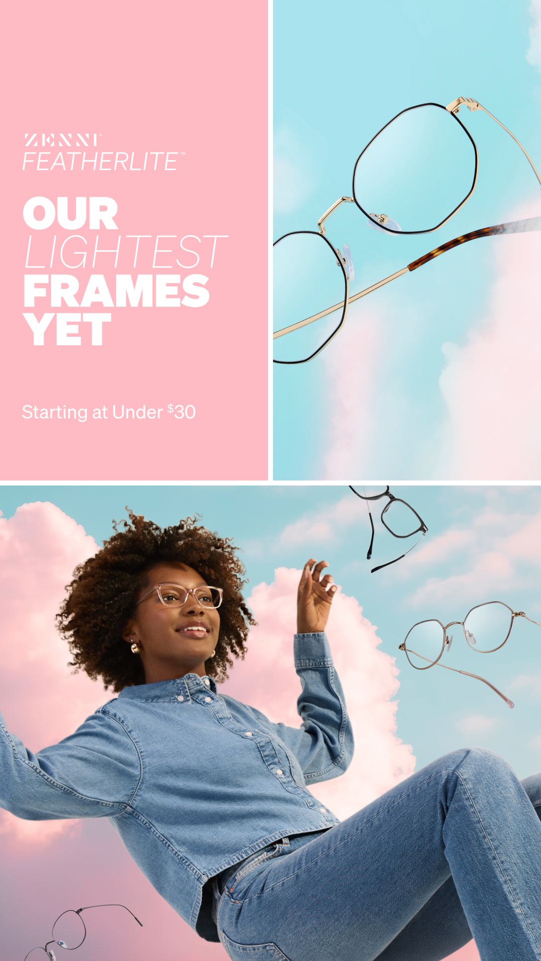 Zenni Optical Facebook ad