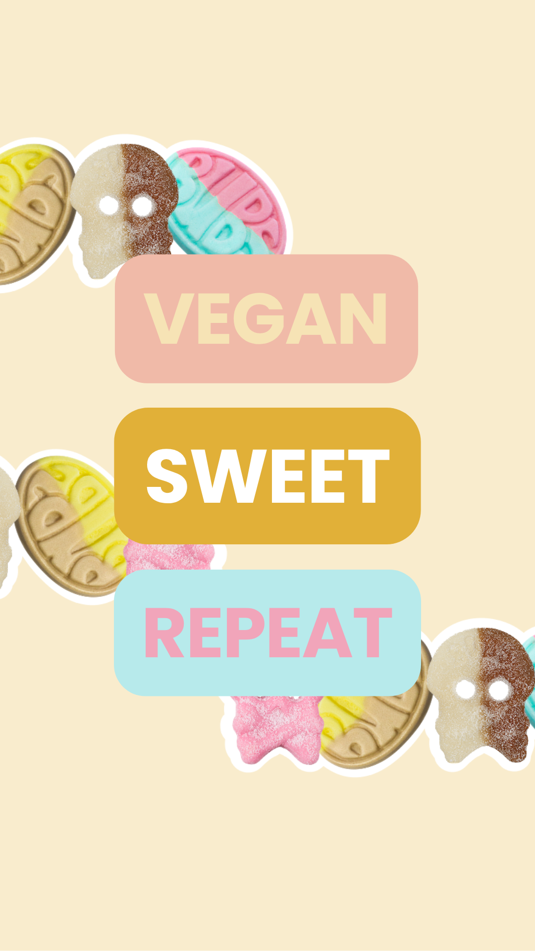 Poppy Budapest Facebook ad: Discover vegan candy in Budapest!
