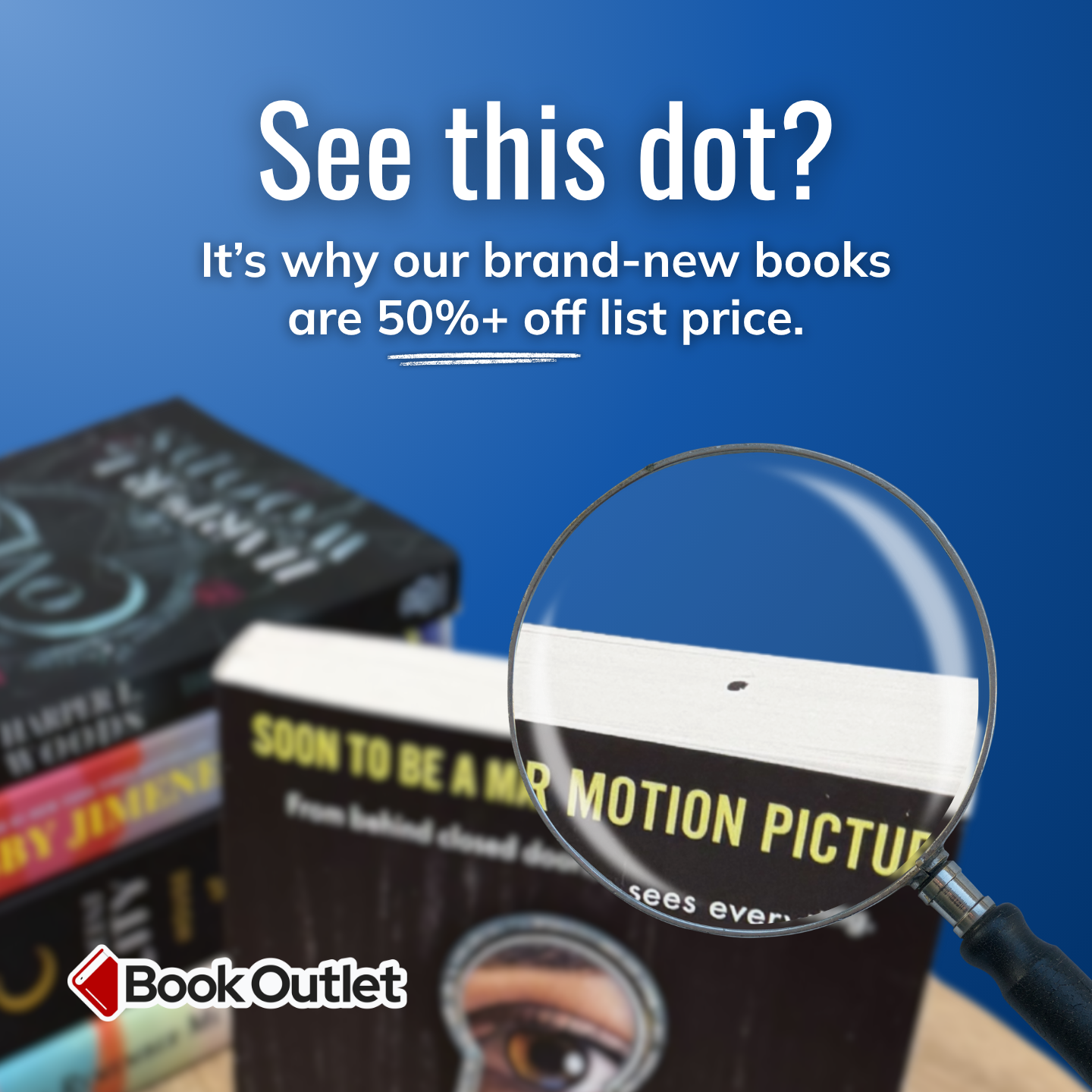 Book Outlet Facebook ad
