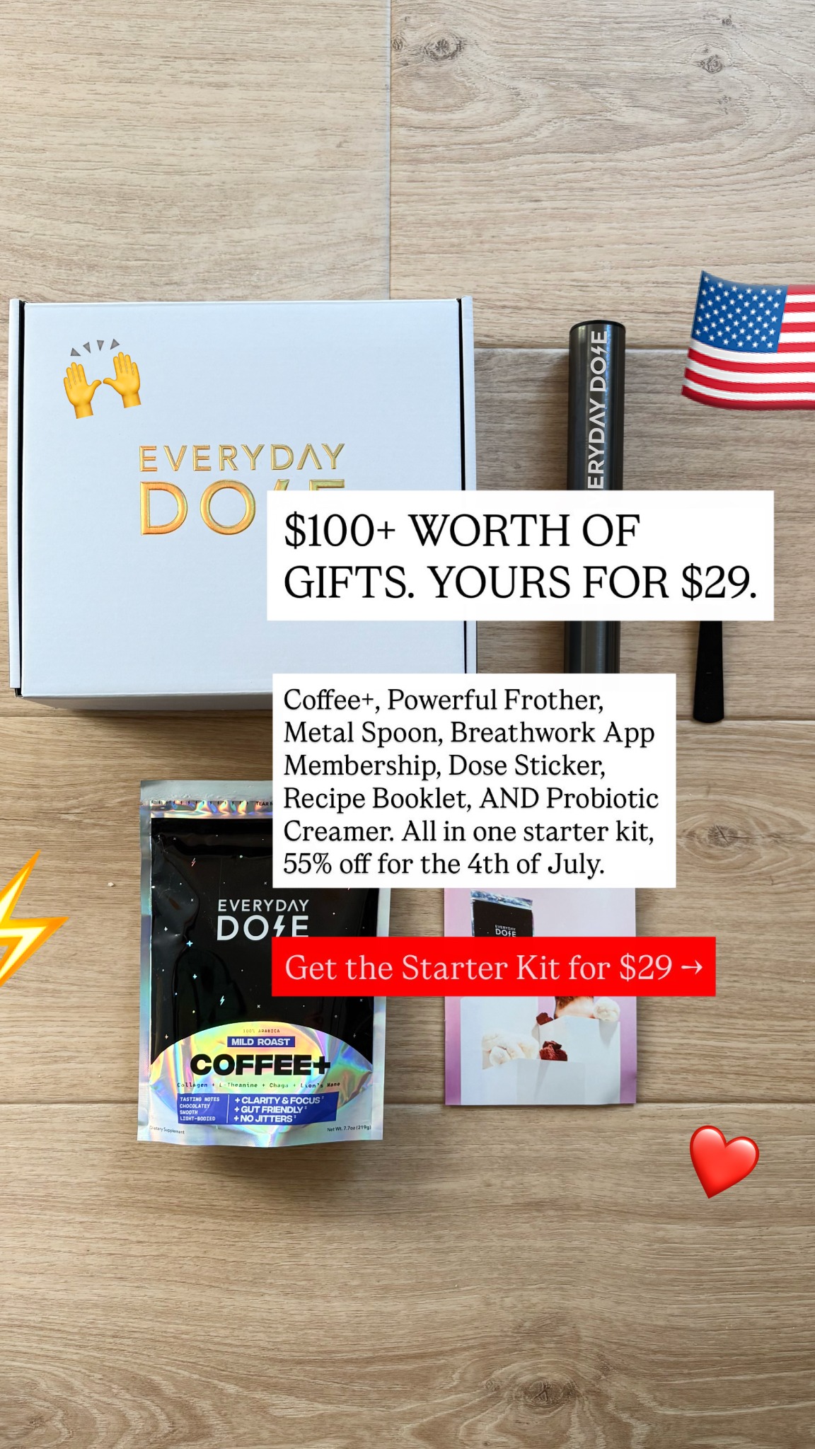 Everyday Dose Facebook ad