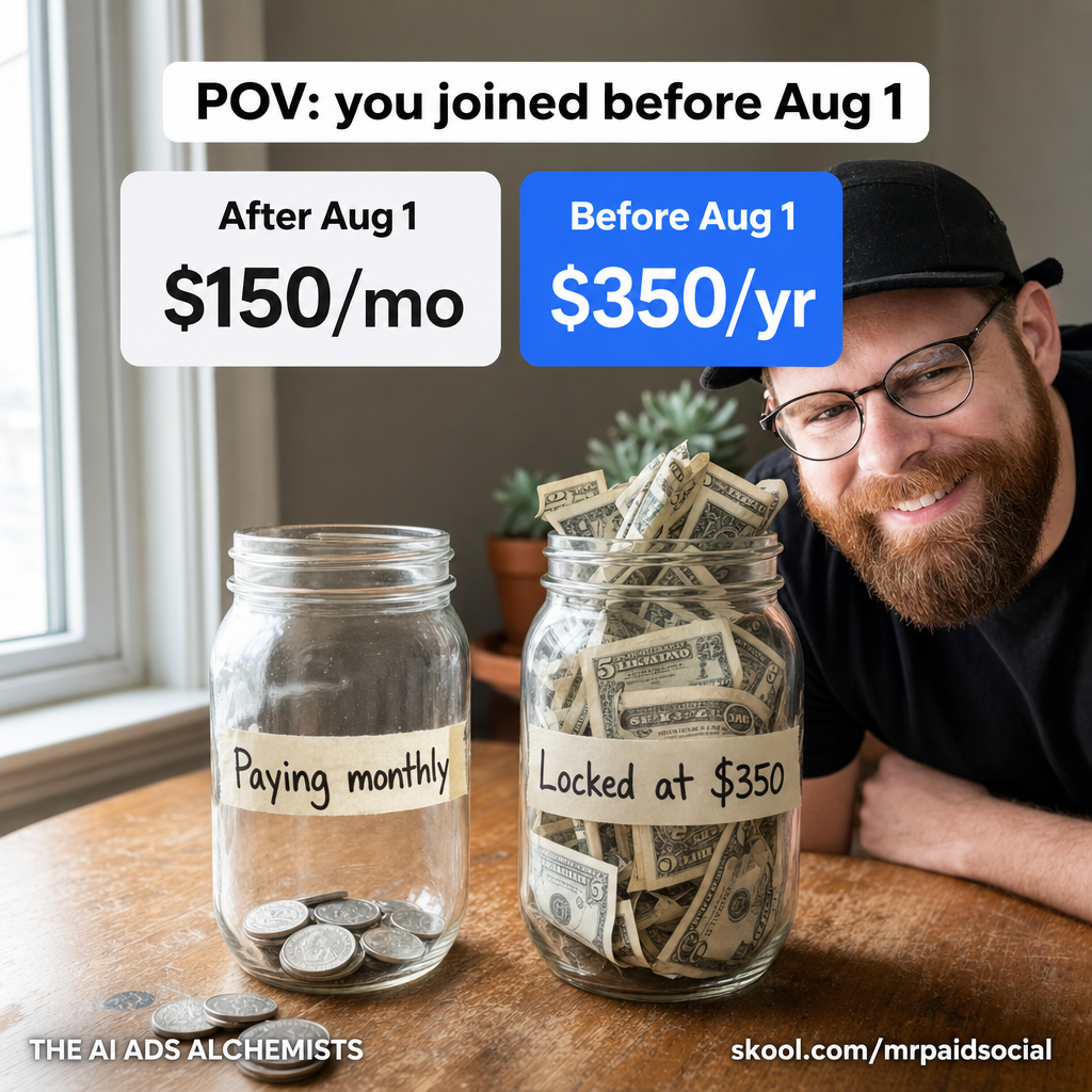 Mr. Paid Social Facebook ad