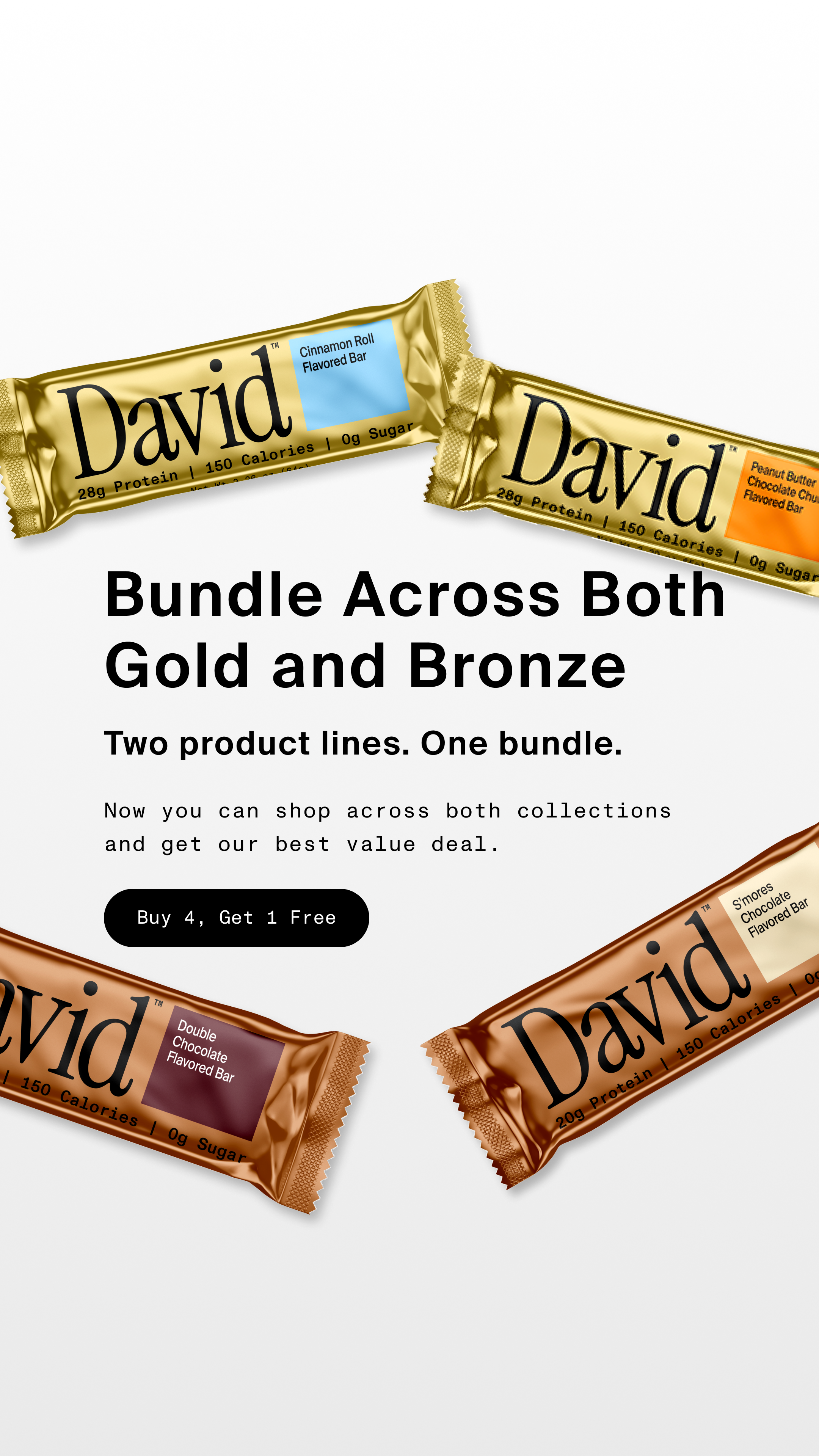 David Protein Facebook ad
