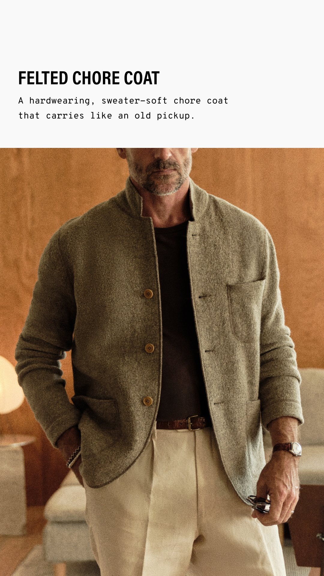 Buck Mason Facebook ad