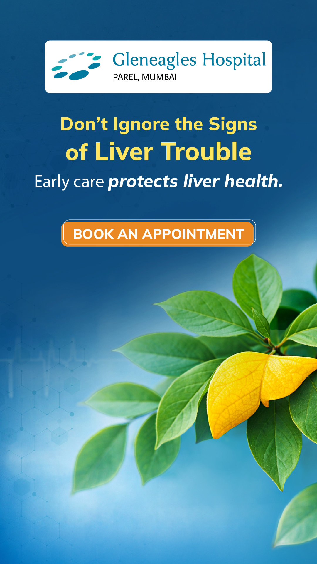 Gleneagles Hospital Parel Mumbai Facebook ad from Aug 14, 2026