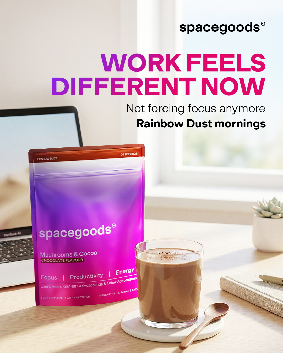 Spacegoods Facebook ad