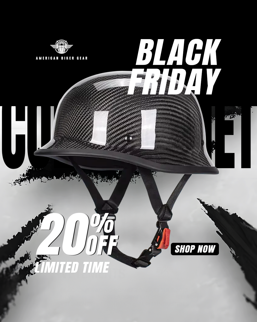 BikerGear - Freedom Wear Facebook ad