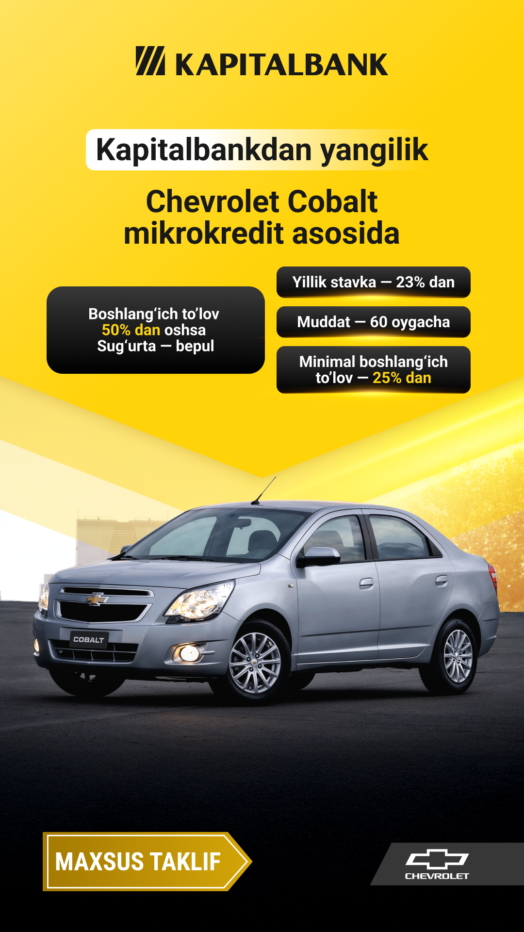 АКБ "Капиталбанк" Facebook ad