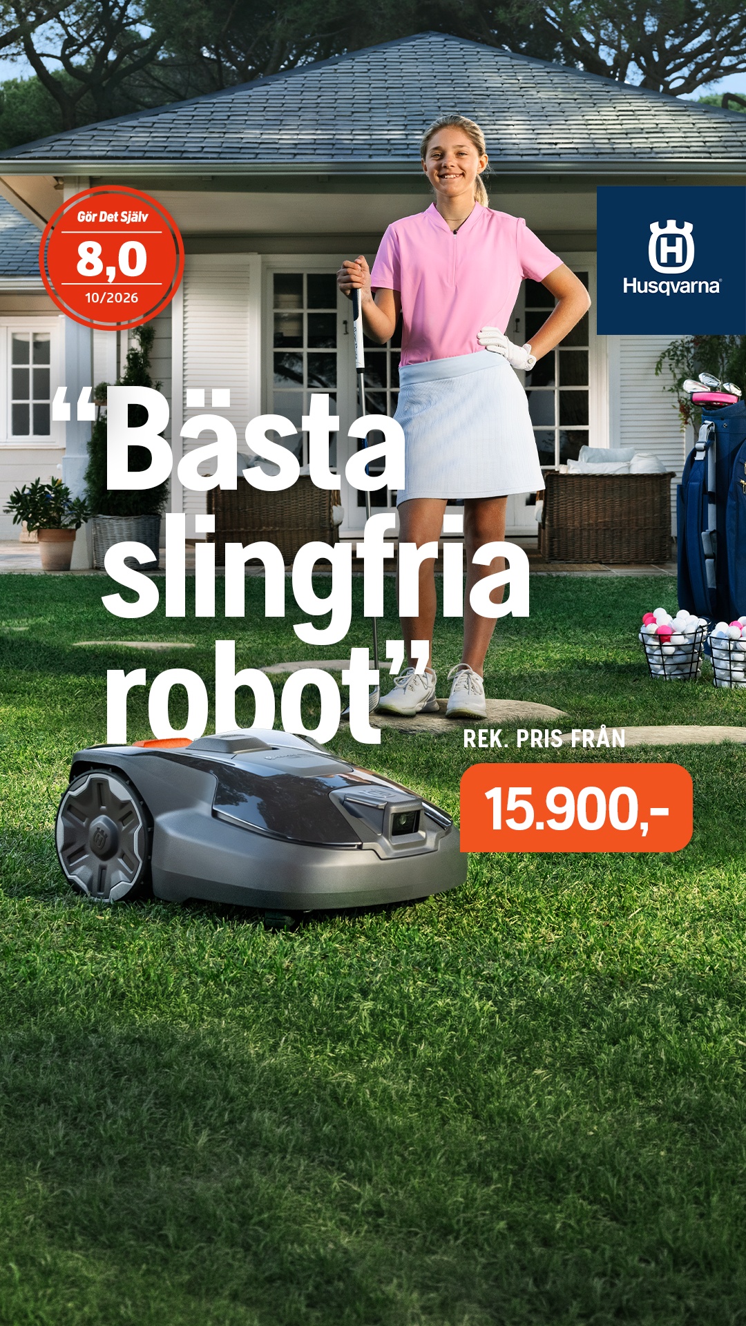 Husqvarna Facebook ad