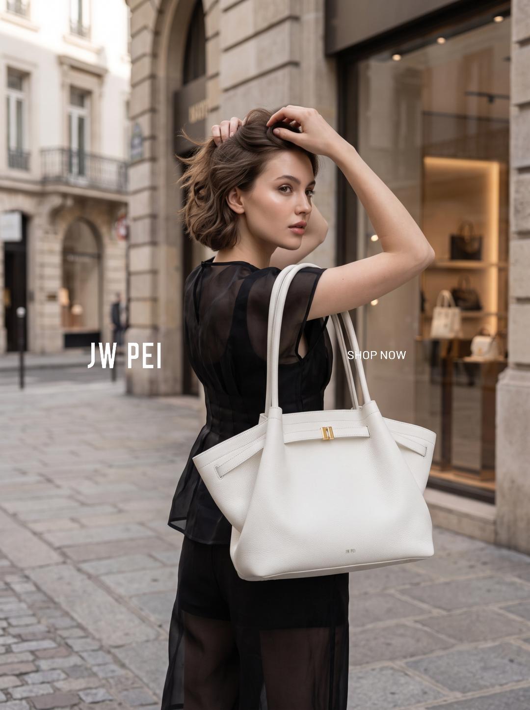 JW PEI FR Facebook ad: Collection Large Hana, E-SHOP OFFICIEL JW PEI FR