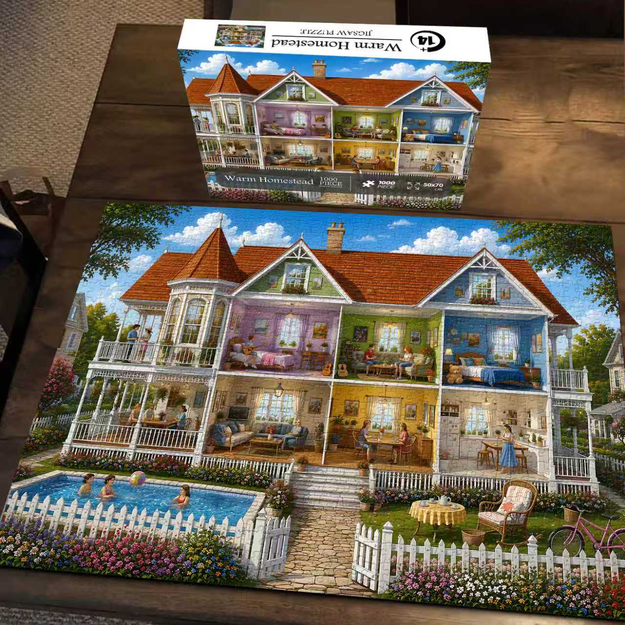 Fun-Puzzle Facebook ad