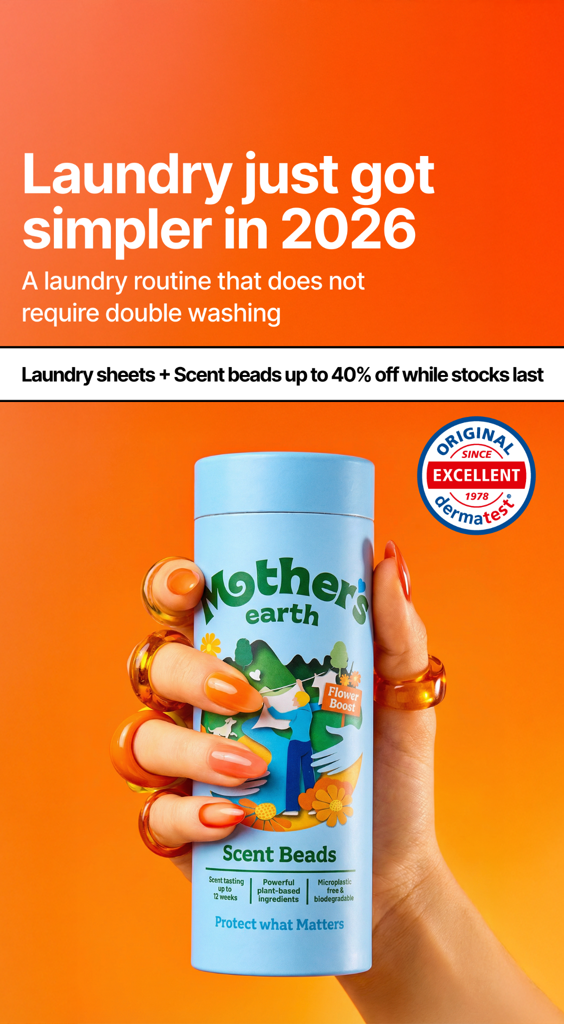 Mothers Earth Facebook ad