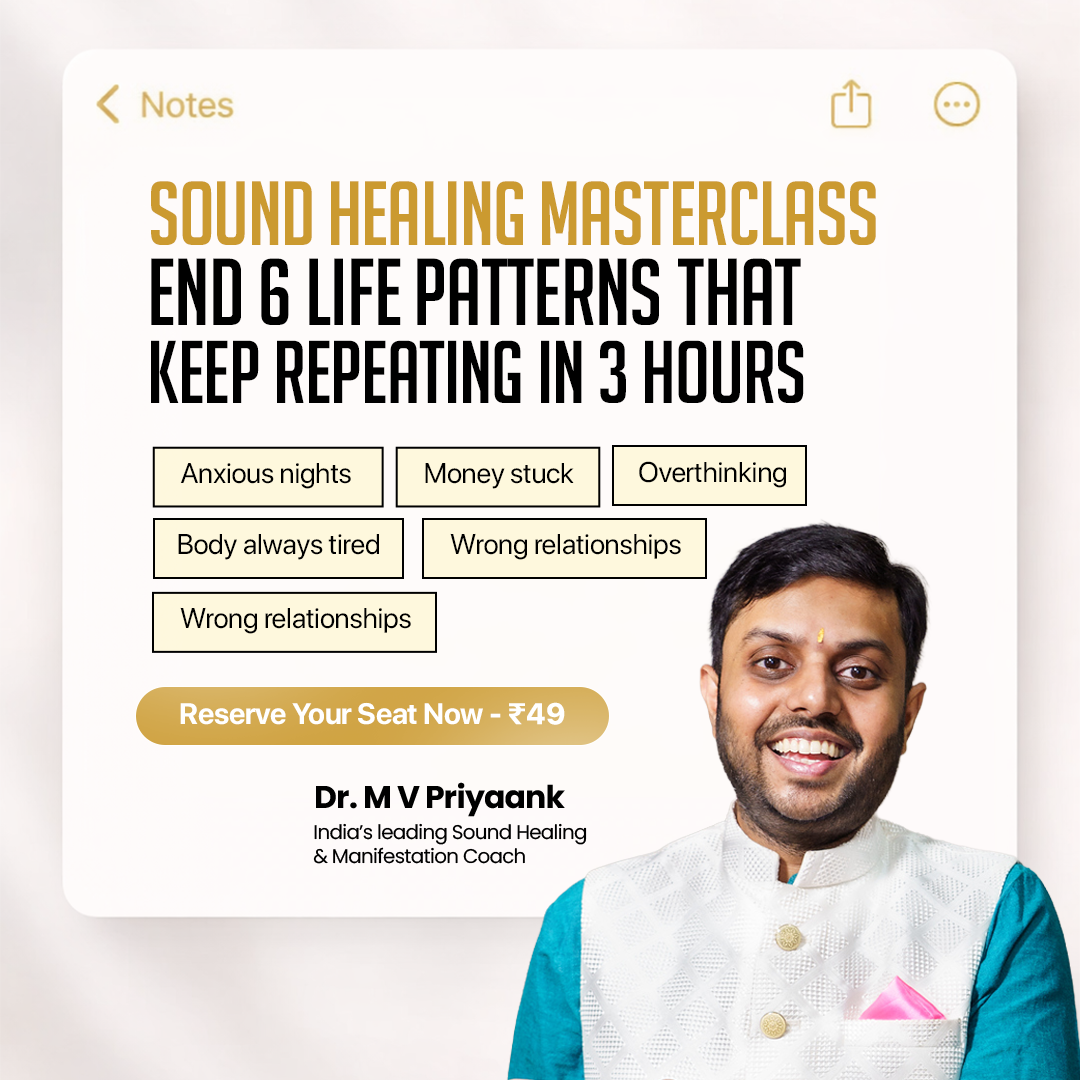 Dr M V Priyaank Facebook ad: Learn The Skill That Heals You And Pays You
