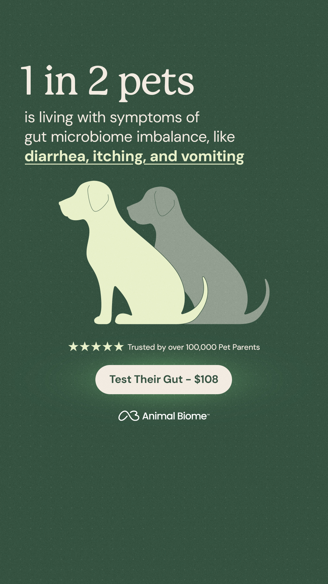 AnimalBiome Facebook ad