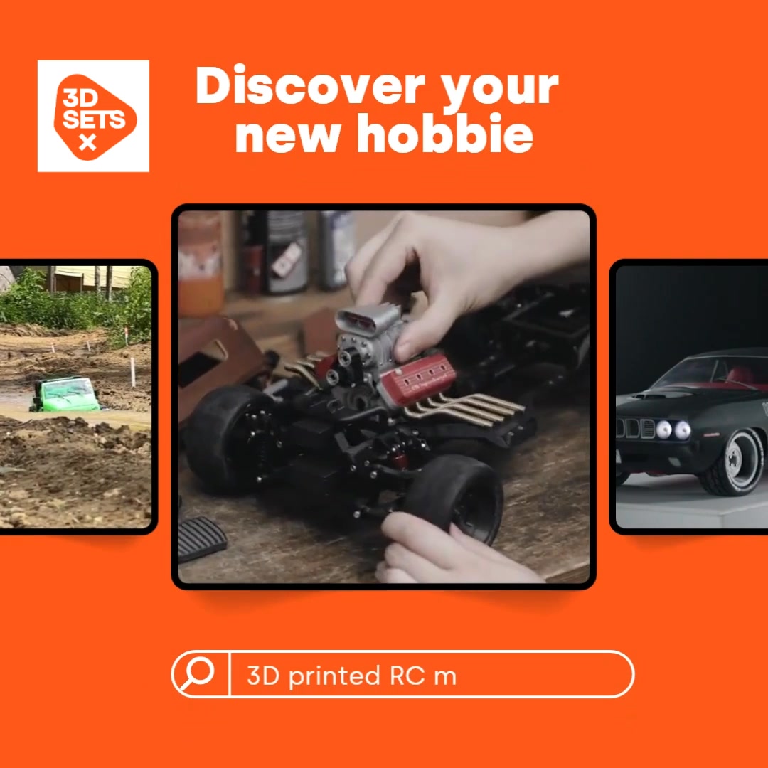 3D Sets Facebook ad