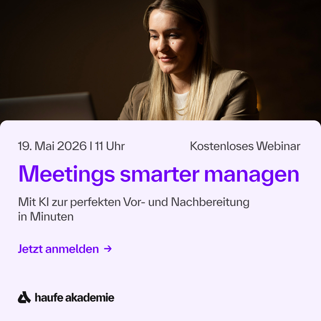 Haufe Akademie Facebook ad