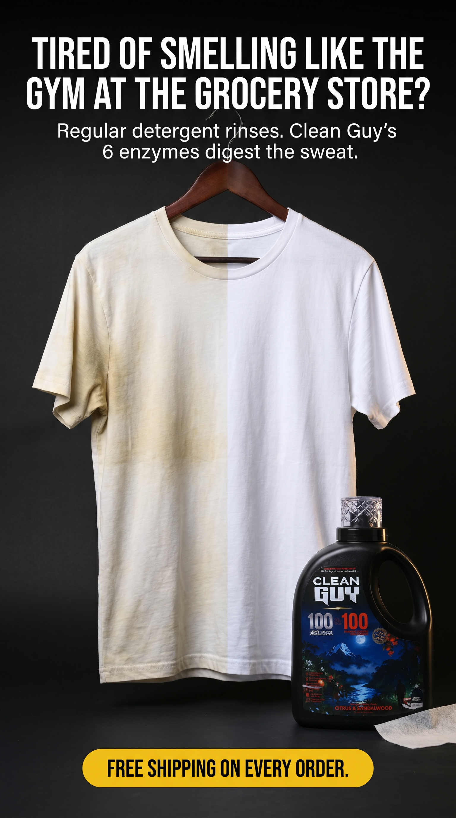 Clean Guy Facebook ad