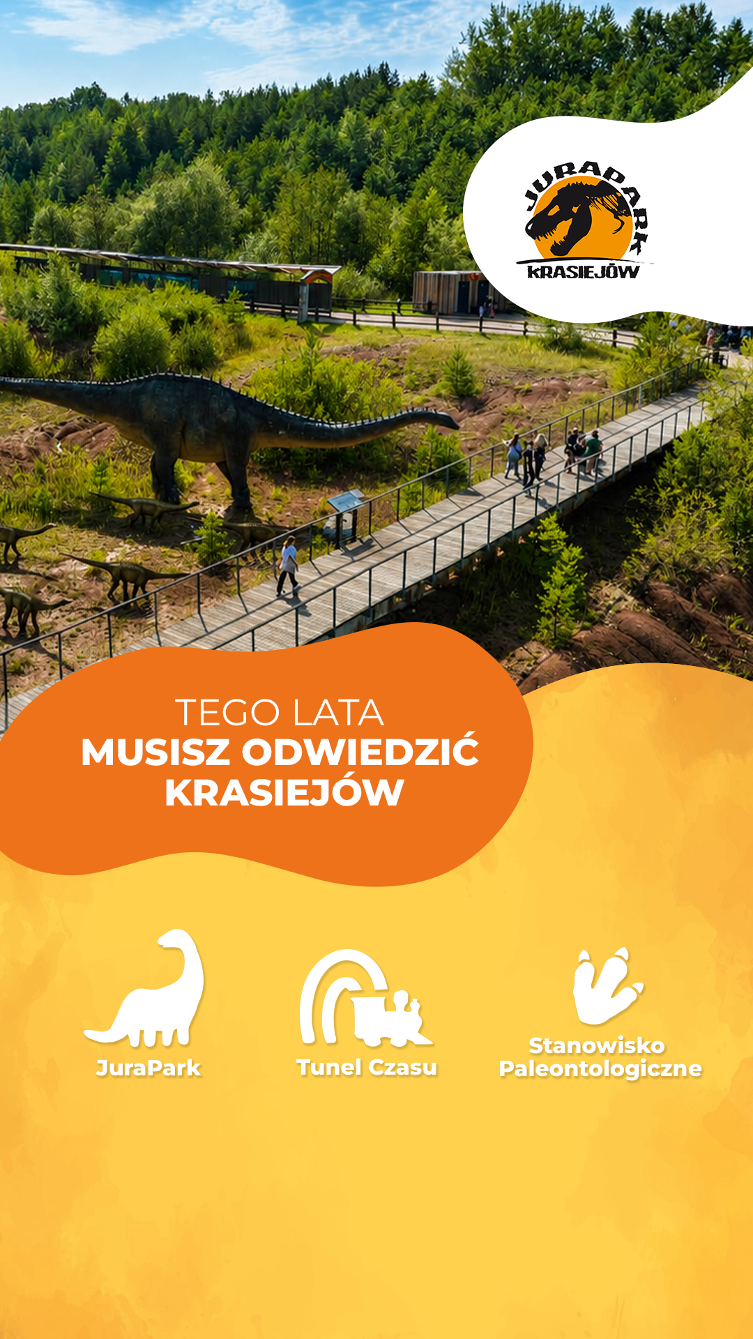 JuraPark Krasiejów Facebook ad from Jul 3, 2026