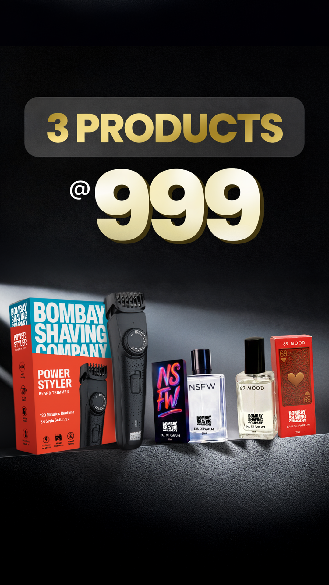 Bombay Shaving Company Facebook ad