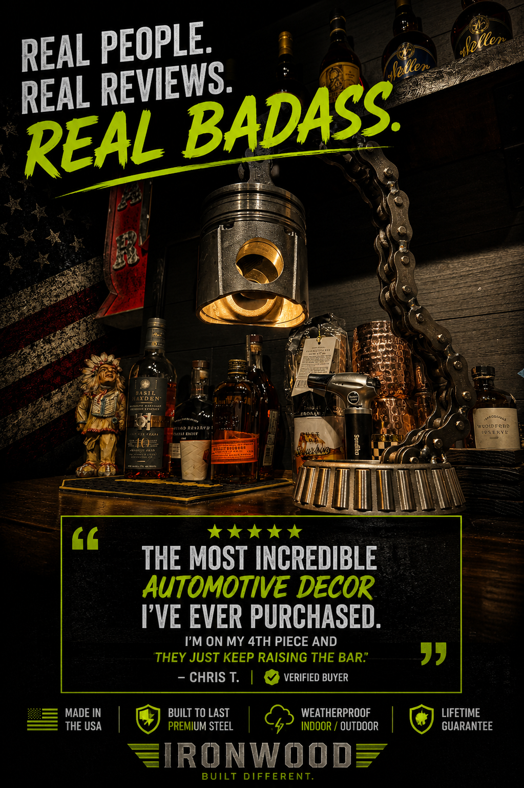 Ironwood Garage Facebook ad
