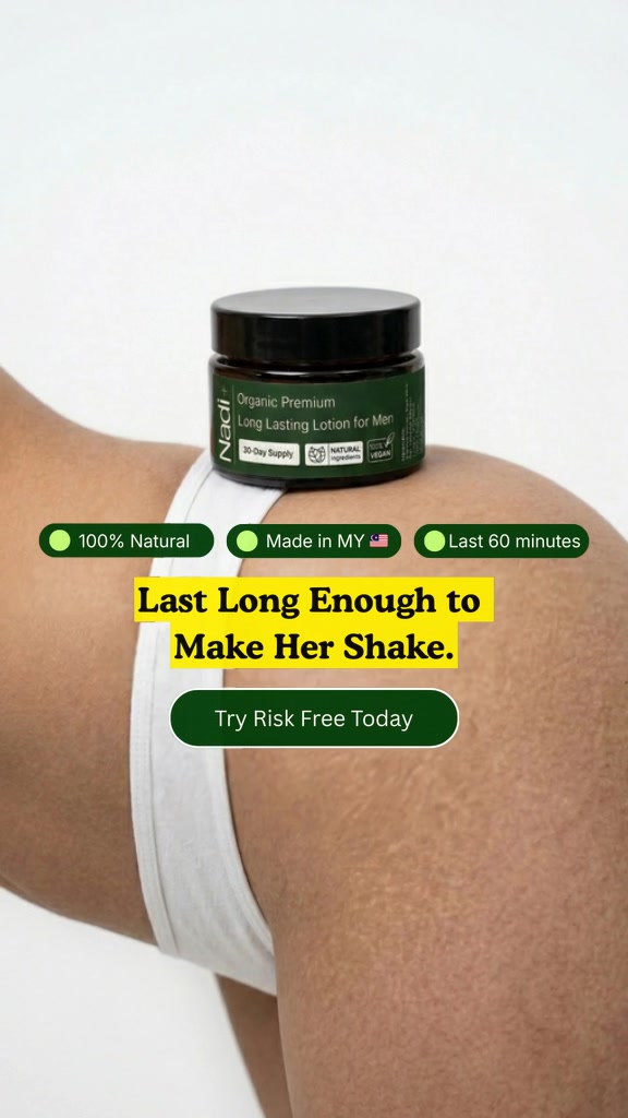 Nadi Health Facebook ad: Why Could Ancient Men Last 10x Longer Than Men Today?